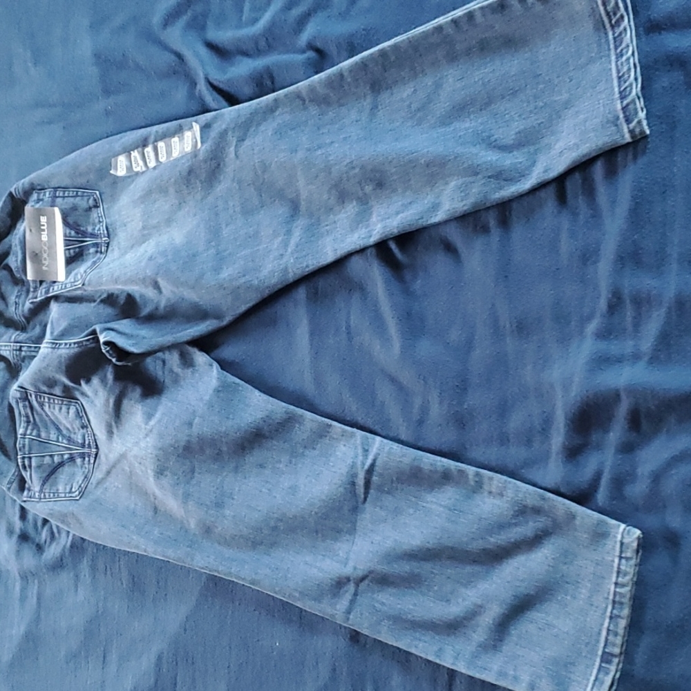 I DIGO BLUE MATERNITY JEANS XLP - Picture 3 of 5
